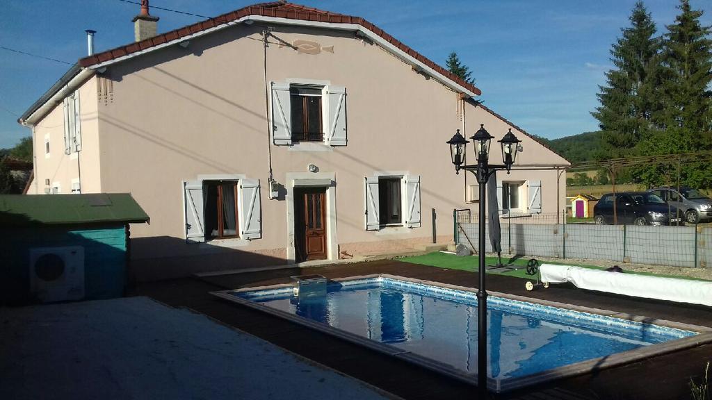 Au Repos De La Blaise Pension Buitenkant foto